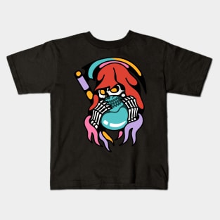 Reaper wizard Kids T-Shirt